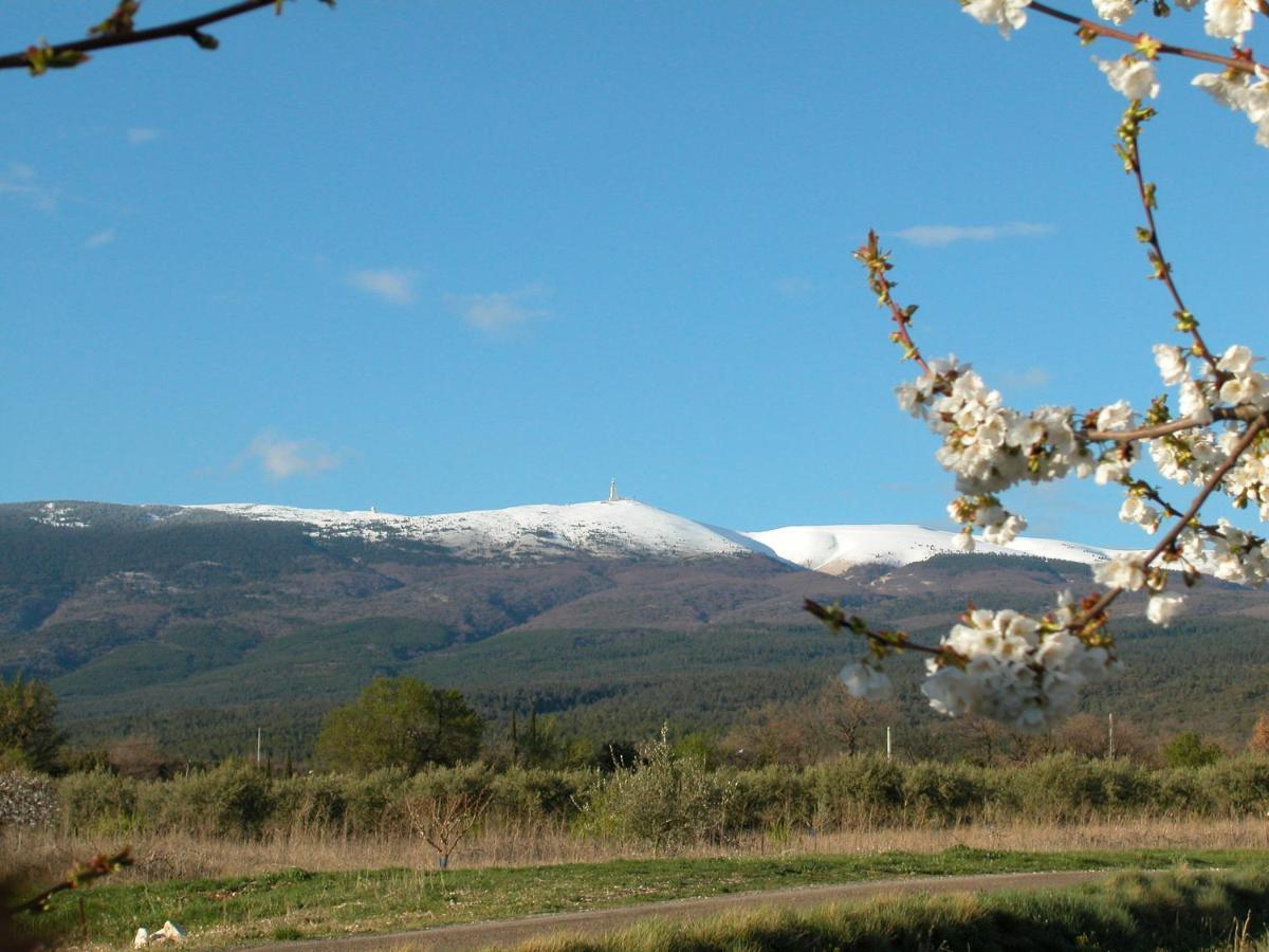 Mas Boudeissoun - Coeur De Cerise - Baignade A 600 M Villa Mormoiron Bagian luar foto